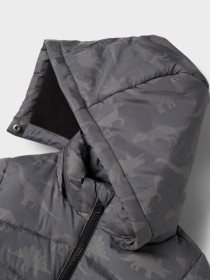 NAME IT Puffer Jakke Mosan Poppy Seed